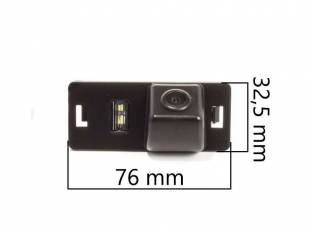 CCD штатная камера заднего вида с динамической разметкой AVIS Electronics AVS326CPR для AUDI A1/A4 (2008-...)/A5/A7/Q3/Q5/TT / VOLKSWAGEN GOLF V PLUS / GOLF VI PLUS / JETTA VI / PASSAT B7 / PASSAT B7 VARIANT / POLO V SEDAN / SHARAN II / TOURAN (2011-...)