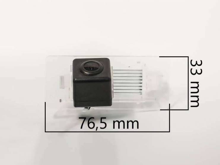 CCD штатная камера заднего вида с динамической разметкой AVIS Electronics AVS326CPR для AVS321CPR SKODA SUPERB II (2013 - ...) / OCTAVIA A7 (#134)