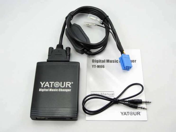 Адаптер YATOUR YT-M06 (USB, SD, AUX) для Renault