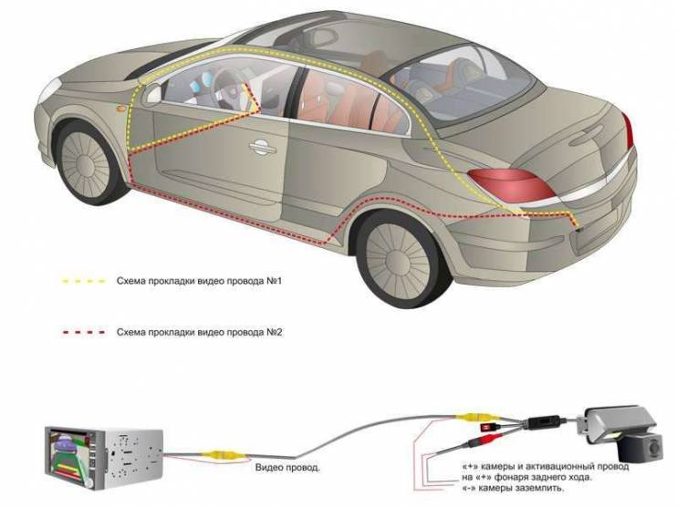 CCD штатная камера заднего вида с динамической разметкой AVIS Electronics AVS326CPR для MAZDA 2 / MAZDA 3 SEDAN (#045)