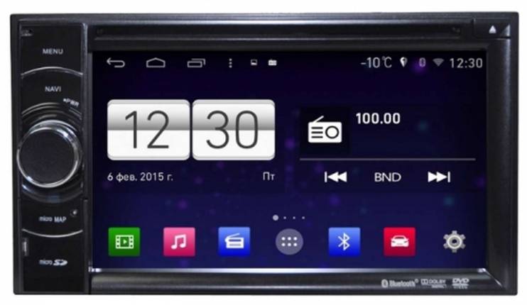 Штатное головное устройство FarCar M802 на Android