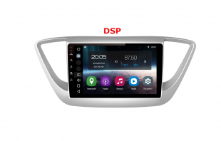 Штатная магнитола FarCar s200 для Hyundai Solaris на Android  (V766R-DSP)