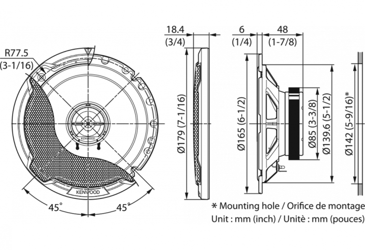 Kenwood KFCW112S