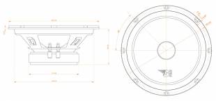 DL Audio Gryphon Pro 200 Midbass
