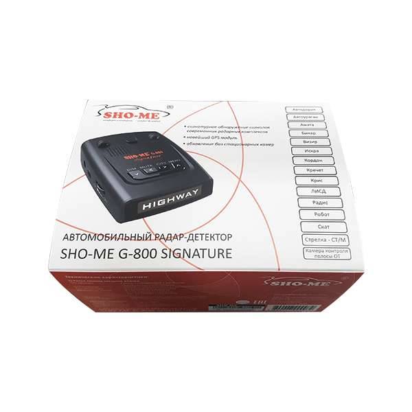 SHO-ME G-800 Signature