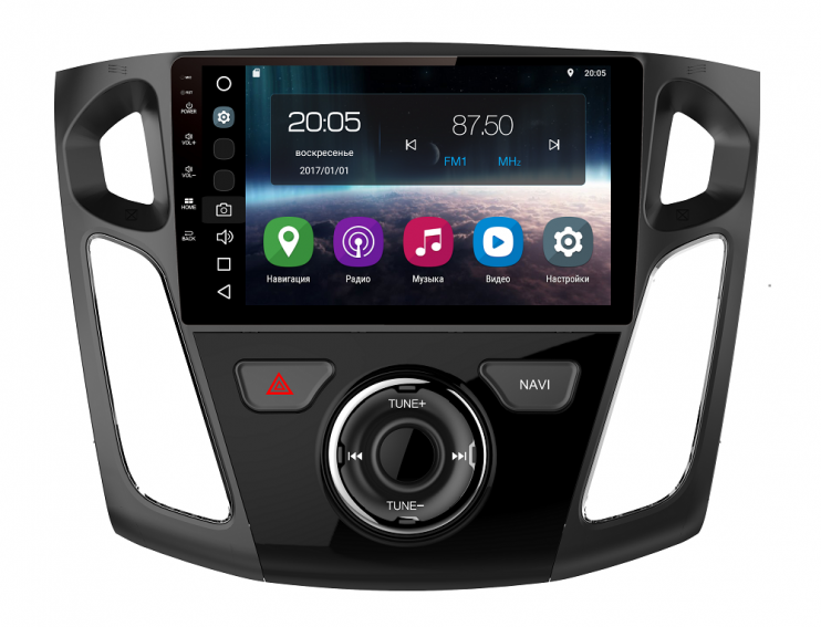 Штатная магнитола FarCar s200 для Ford Focus 3 на Android (V150/501R)
