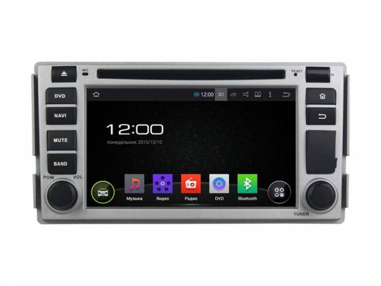 Штатная магнитола FarCar S130 Hyundai Santa Fe (2006-2011) R008